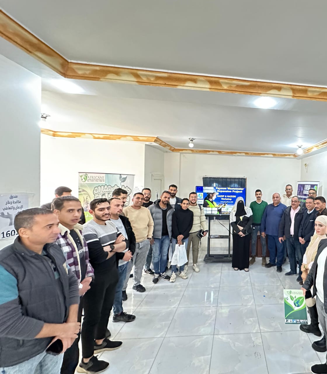 ورشة عمل حول توسعات محطات معالجة مياه الصرف بالفيوم